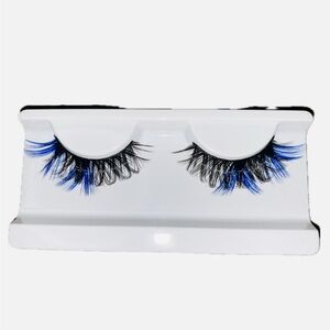 Blue False Eyelashes